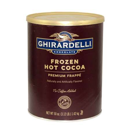 GHIRARDELLI Ghirardelli Frozen Hot Cocoa Frappe 3.12lbs Can, PK6 66213